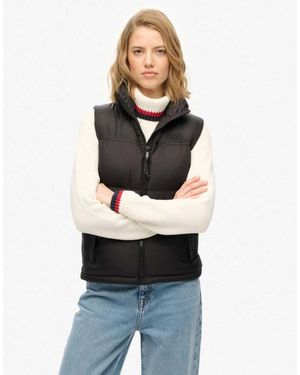 Superdry Tech Padded Gilet - Black