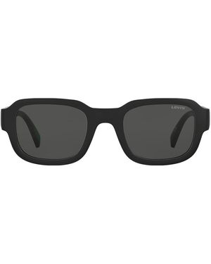 Levi's Sunglasses Levi's Square Sunglasses With Lenses - Black