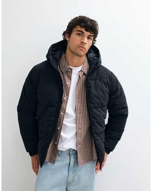 JJ Rebel Quilted Puffer Jacket - Blue