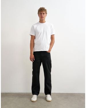 TOPMAN Jean droit rigide - Blanc