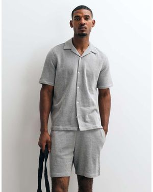 Gap Towelling Shirt Co-Ord - Grey
