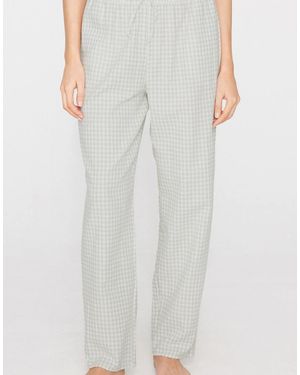 Tezenis Cotton Canvas Drawstring Trousers - White