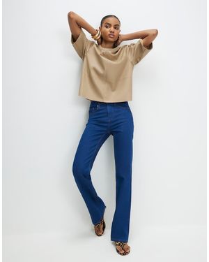 River Island Stretch Straight Leg Jeans - Blue
