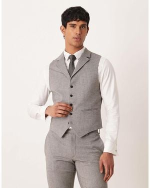 ASOS Suit Waistcoat - Gray