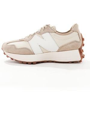 New Balance 327 Trainers - Natural