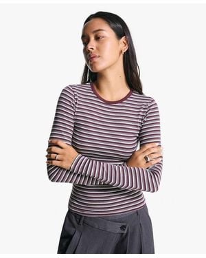Bershka Long Sleeve Top - White