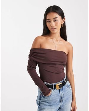 New Look – geraffter body - Braun