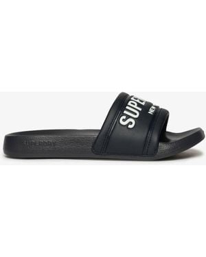 Superdry – city – luxuriöse pool-slider - Blau