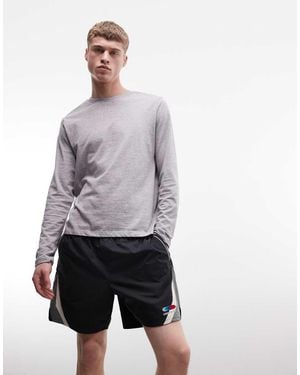 Prohibited Racer Track Shorts - White