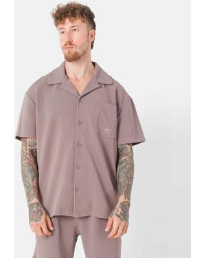 Sixth June Overhemd Van Crêpestof - Bruin