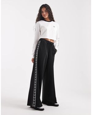 Fred Perry Toelopende Joggingbroek - Wit