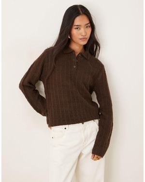 Motel – dalina – strickpullover - Braun