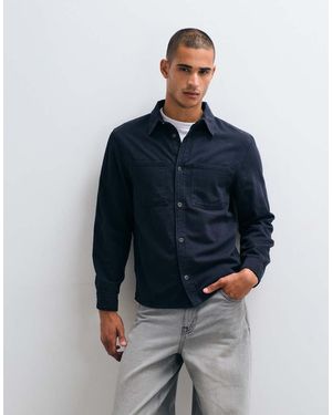 Mango Overshirt - Blue