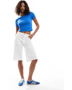 Pieces – longline-jorts - Blau