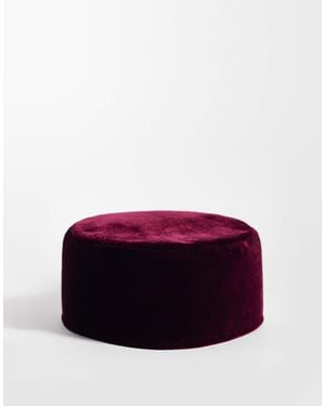 ASOS Pillbox Hat - Red