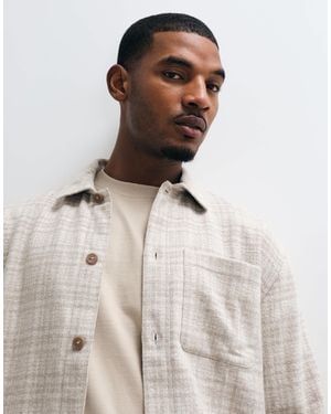Abercrombie & Fitch Oversize-hemd - Natur