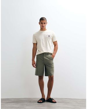 Blend Loose Fit Shorts - White