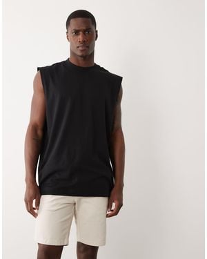ASOS Skinny Fit Chino Shorts - Black