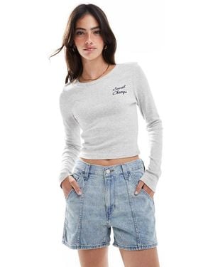 Levi's Pantaloncini Di Jeans Azzurri - Blu