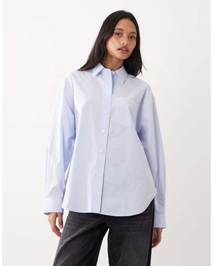ARKET Camicia Azzurra - Bianco