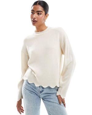 ASOS – strickpullover - Weiß