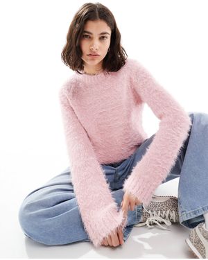 Threadbare – flauschiger, weicher pullover - Weiß