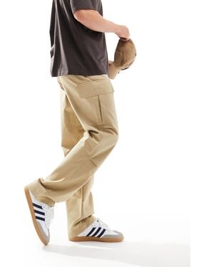 ASOS baggy Cargo Pants - Metallic