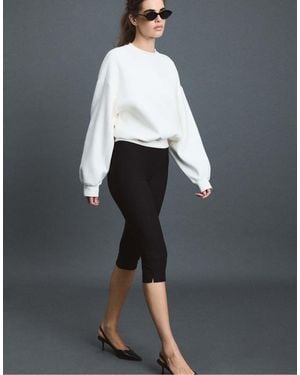 Stradivarius Basic Sweatshirt - Blue