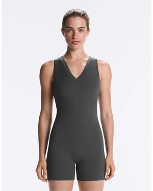 Oysho – comfortlux – kurzer jumpsuit - Grau