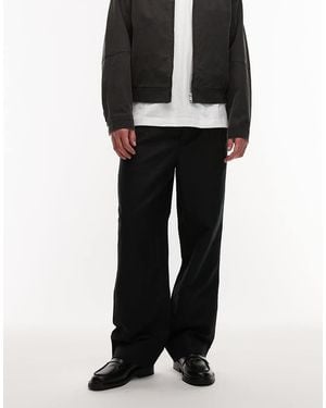 AllSaints Roland Tailored Trousers - Black