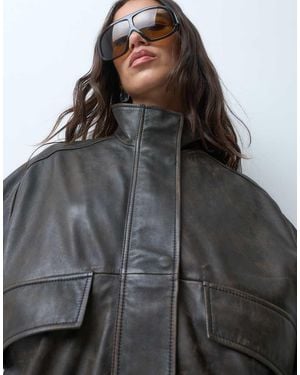 ASOS Giacca Bomber Oversize - Nero