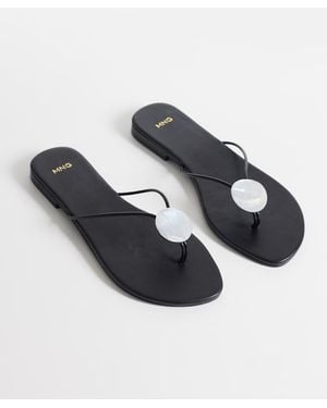 Mango Sandali Bassi - Blu