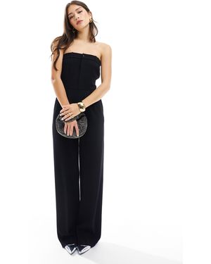 EDITED Bandeau Utility Jumpsuit - Blue
