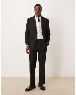 ASOS Regular Suit Jacket - Natural