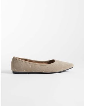 Cotton On Frankie Ballet Pumps - White