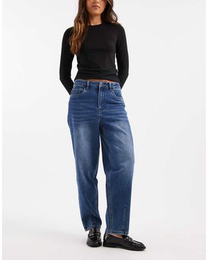 Object Jeans Premium Bombati Lavaggio Medio - Blu