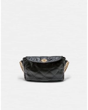 Stradivarius Borsa A Spalla Trapuntata Nera - Nero