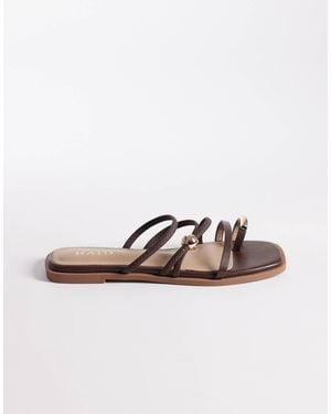Raid – moon – flache sandalen - Braun