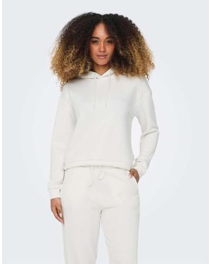 Only Play Sudadera Con Capucha Play De Only - Blanco