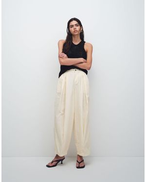 Miss Selfridge Casual Balloon Trouser - White
