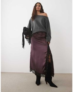 ASOS Gonna Midi - Marrone