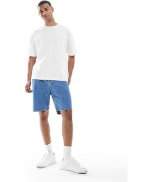 Jack & Jones Tony Loose Fit Denim Shorts - Blue