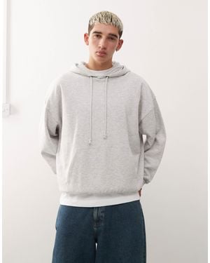Collusion Boxy Hoodie - Gray