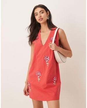 Sister Jane – field gem – minikleid - Rot