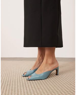 ARRANGE – agnes – hochwertige leder-mules - Schwarz