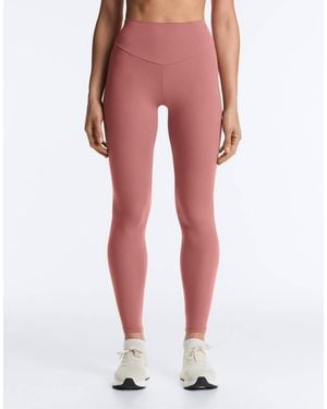 Oysho Comfortlux High-rise Ankle-length leggings - Red