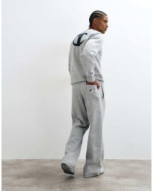 Champion Joggers Rectos En - Gris