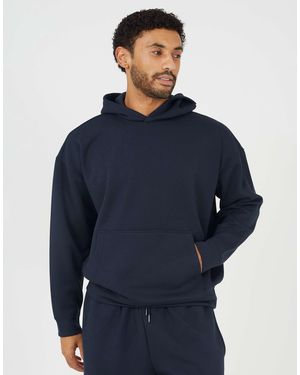 Brave Soul – relaxed-fit-kapuzenpullover - Blau