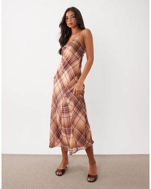 Nobody's Child Motsi Chiffon Cami Paneled Maxi Dress - Multicolor