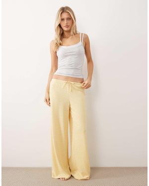 Gina Tricot – superweiche hose aus jersey - Natur